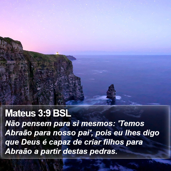 Mateus 3:9 BSL Bible Study