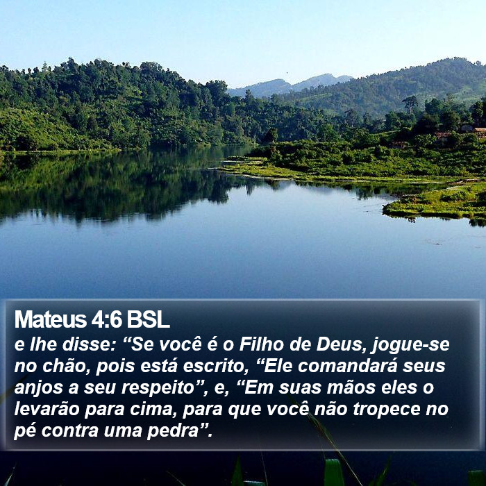 Mateus 4:6 BSL Bible Study