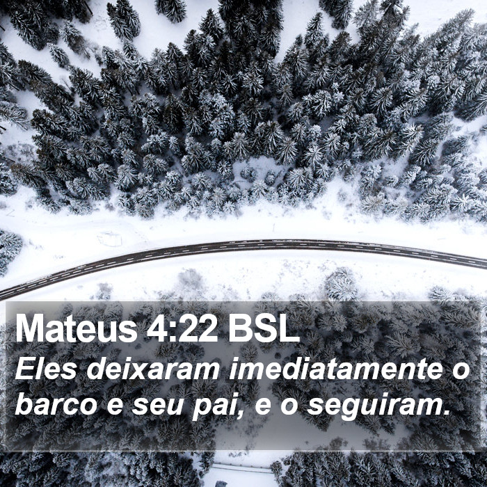 Mateus 4:22 BSL Bible Study