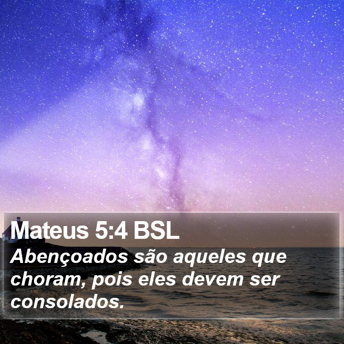 Mateus 5:4 BSL Bible Study