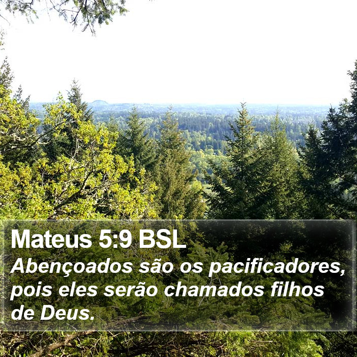 Mateus 5:9 BSL Bible Study