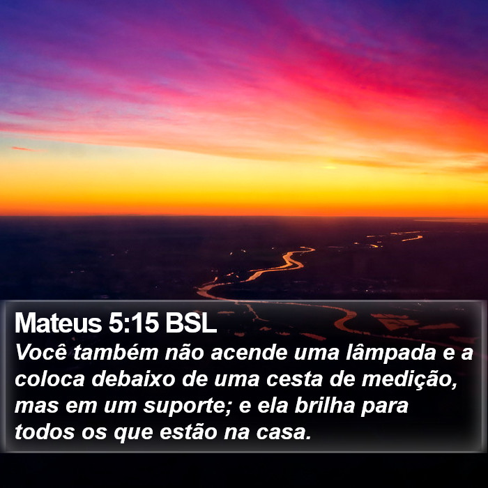 Mateus 5:15 BSL Bible Study