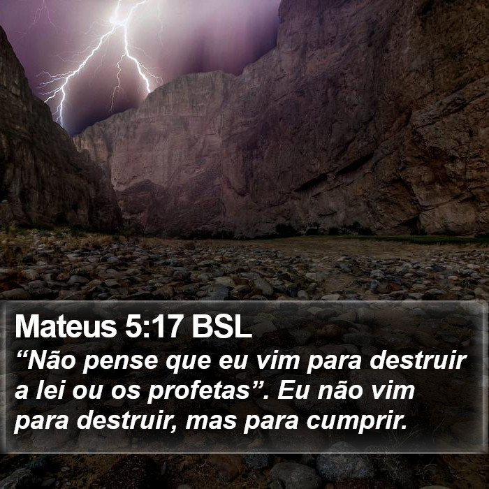 Mateus 5:17 BSL Bible Study