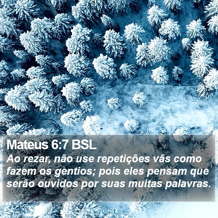 Mateus 6:7 BSL Bible Study