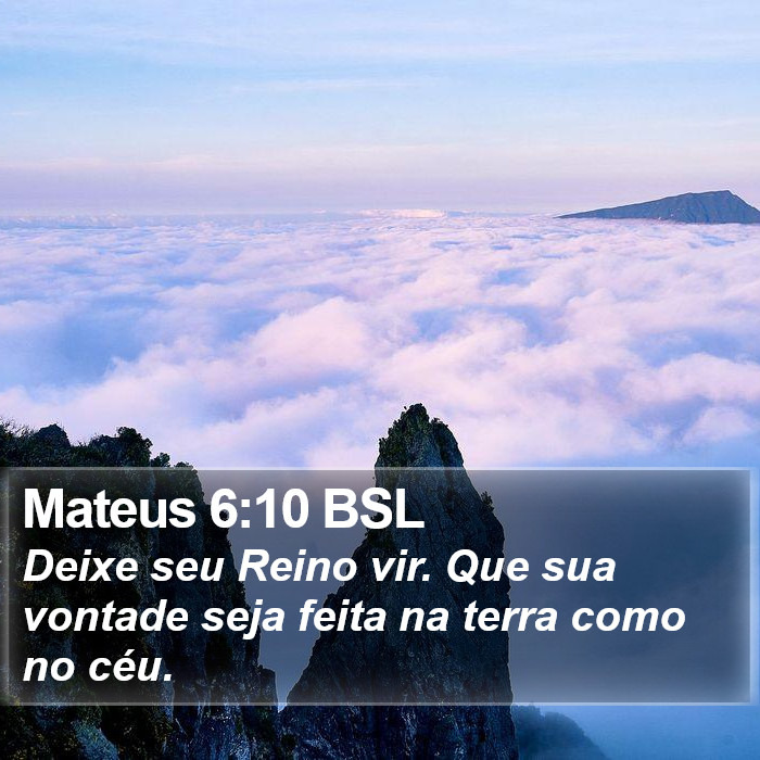 Mateus 6:10 BSL Bible Study