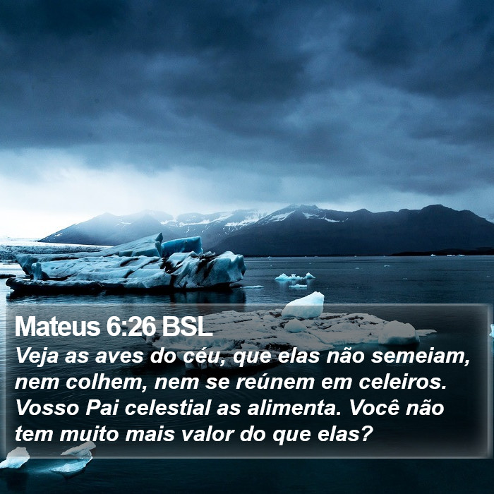 Mateus 6:26 BSL Bible Study