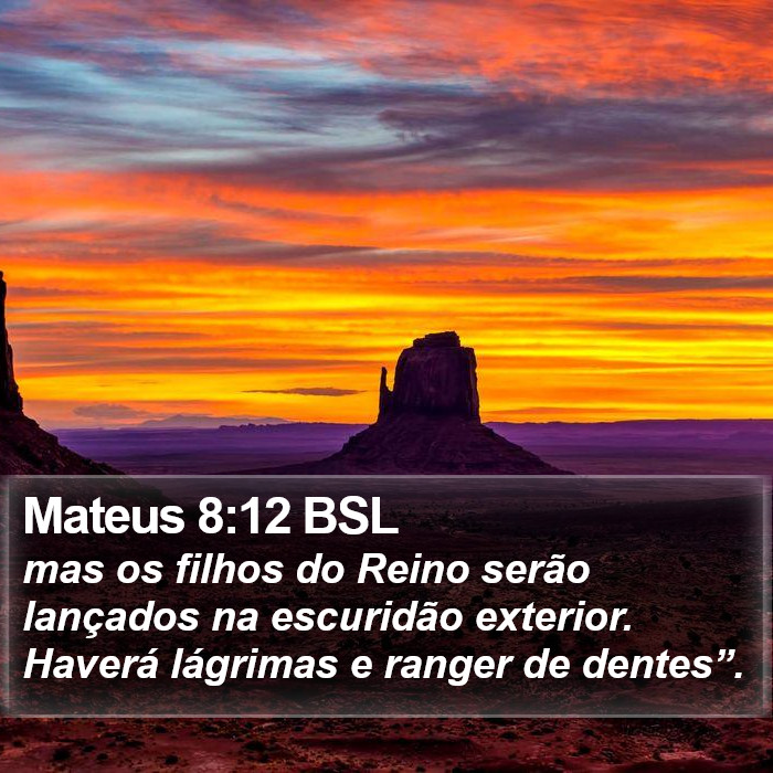 Mateus 8:12 BSL Bible Study