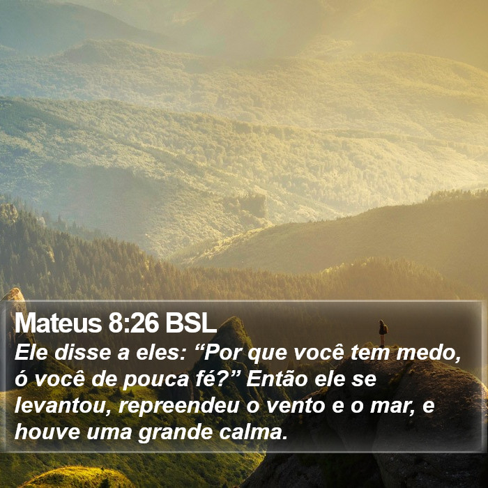 Mateus 8:26 BSL Bible Study