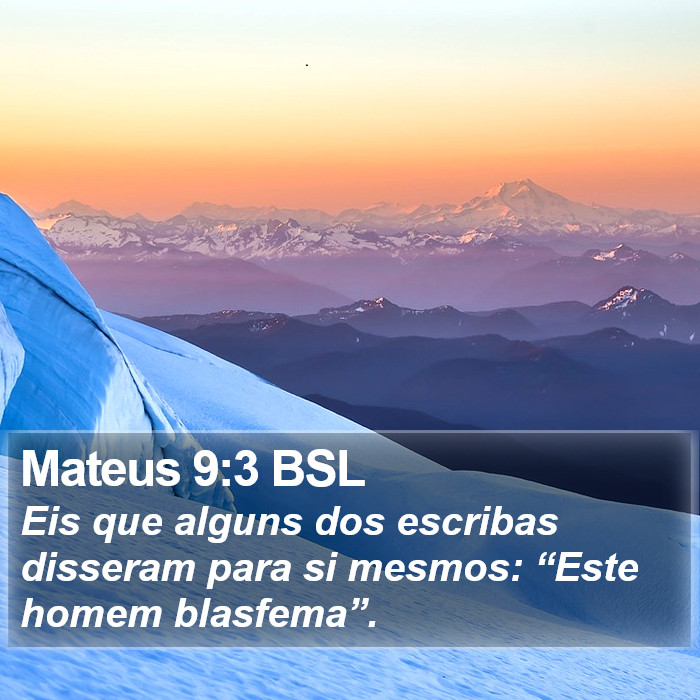 Mateus 9:3 BSL Bible Study