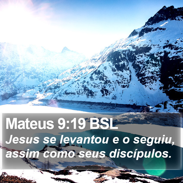 Mateus 9:19 BSL Bible Study