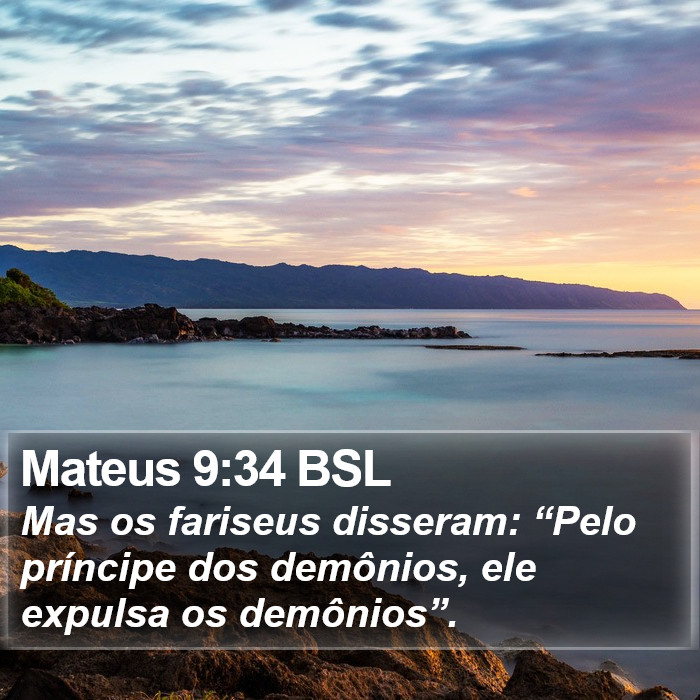 Mateus 9:34 BSL Bible Study