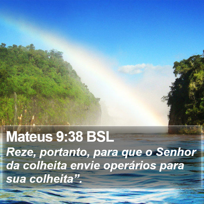 Mateus 9:38 BSL Bible Study