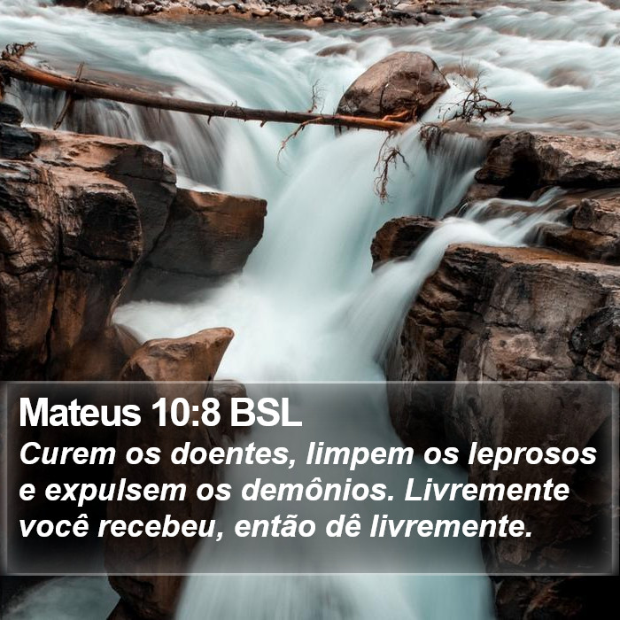 Mateus 10:8 BSL Bible Study