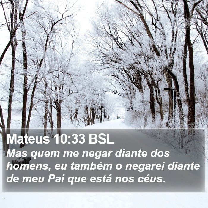 Mateus 10:33 BSL Bible Study