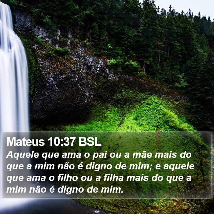 Mateus 10:37 BSL Bible Study