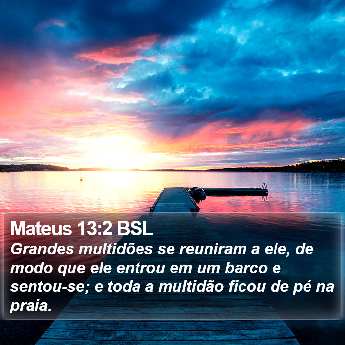 Mateus 13:2 BSL Bible Study