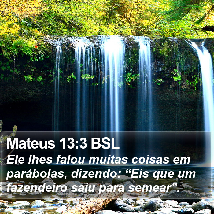 Mateus 13:3 BSL Bible Study