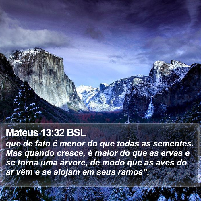 Mateus 13:32 BSL Bible Study