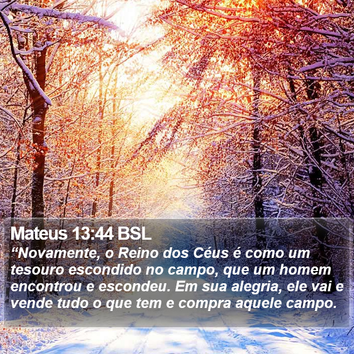 Mateus 13:44 BSL Bible Study