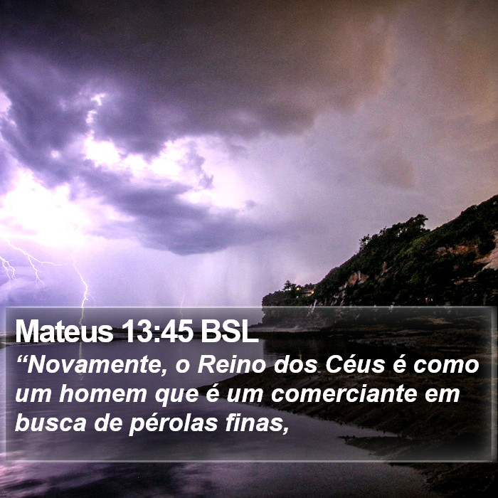 Mateus 13:45 BSL Bible Study