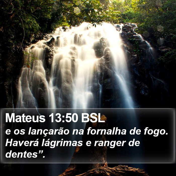 Mateus 13:50 BSL Bible Study