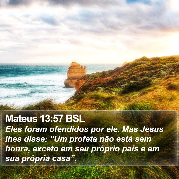 Mateus 13:57 BSL Bible Study