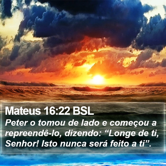 Mateus 16:22 BSL Bible Study