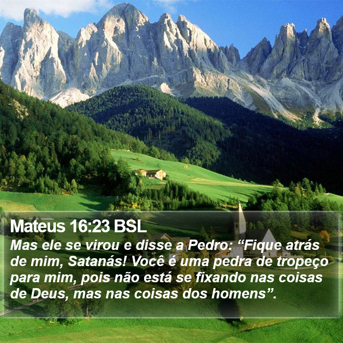 Mateus 16:23 BSL Bible Study