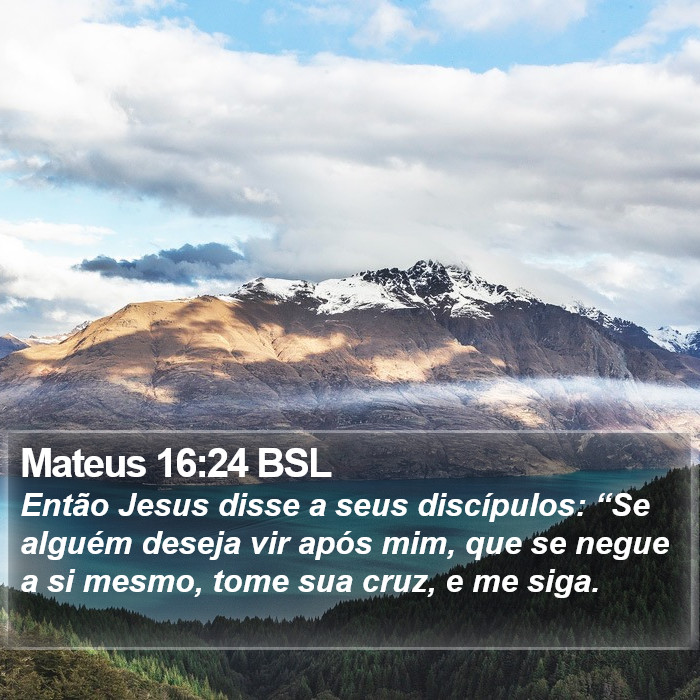 Mateus 16:24 BSL Bible Study