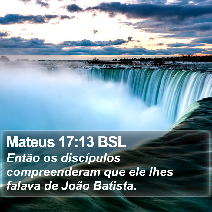 Mateus 17:13 BSL Bible Study