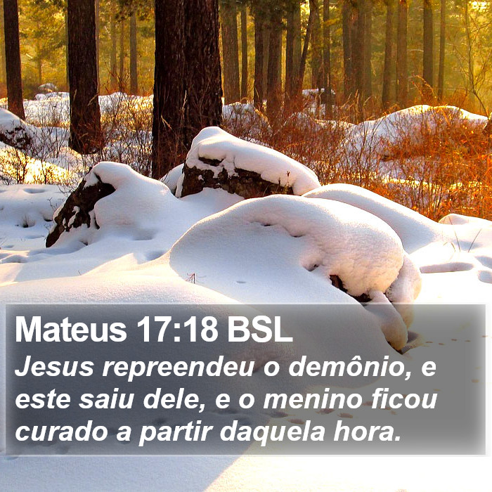 Mateus 17:18 BSL Bible Study
