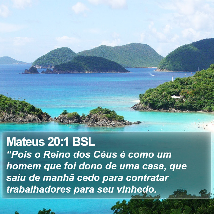 Mateus 20:1 BSL Bible Study