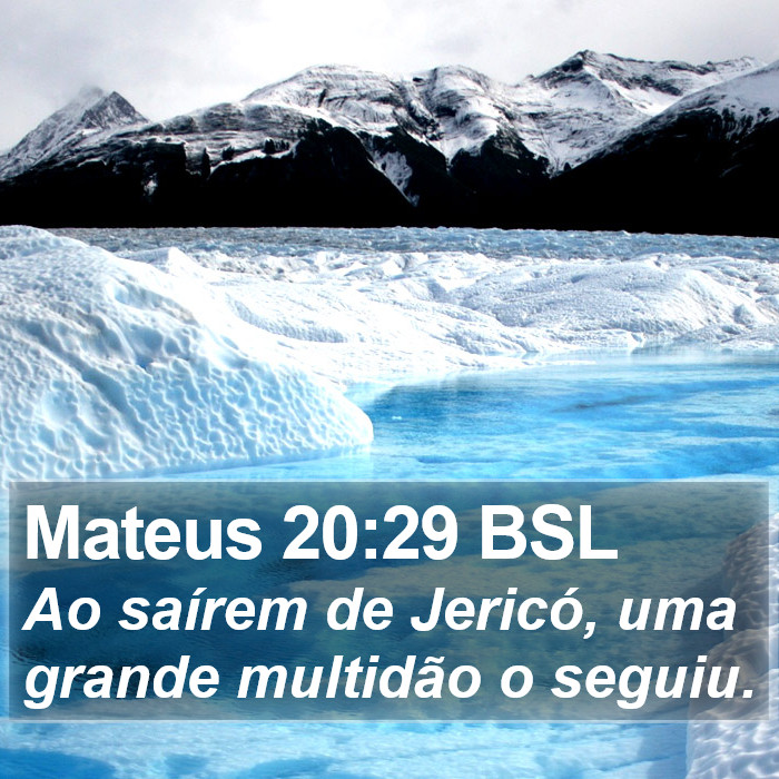 Mateus 20:29 BSL Bible Study