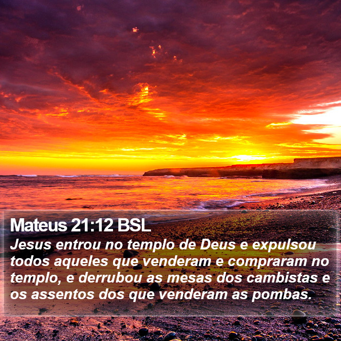 Mateus 21:12 BSL Bible Study