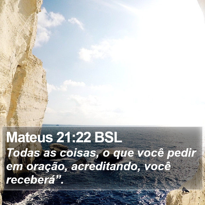 Mateus 21:22 BSL Bible Study