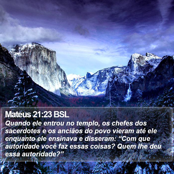 Mateus 21:23 BSL Bible Study