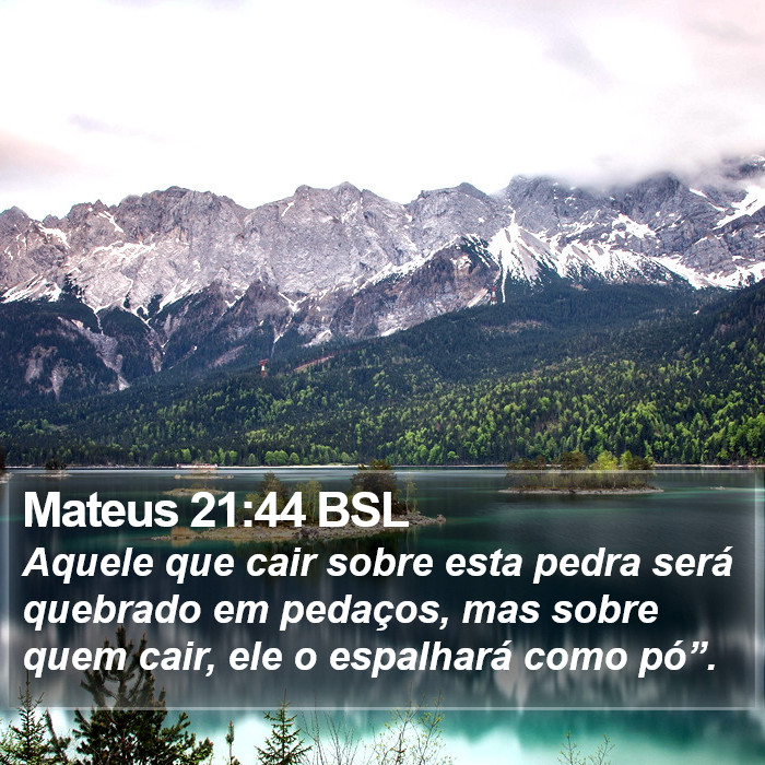 Mateus 21:44 BSL Bible Study