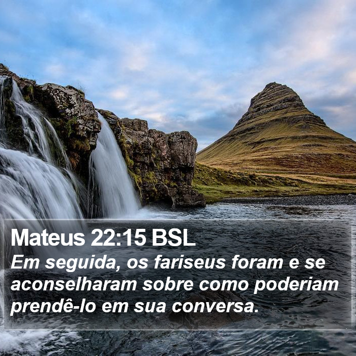 Mateus 22:15 BSL Bible Study