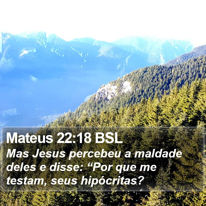 Mateus 22:18 BSL Bible Study