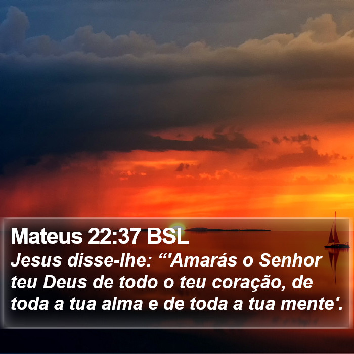 Mateus 22:37 BSL Bible Study
