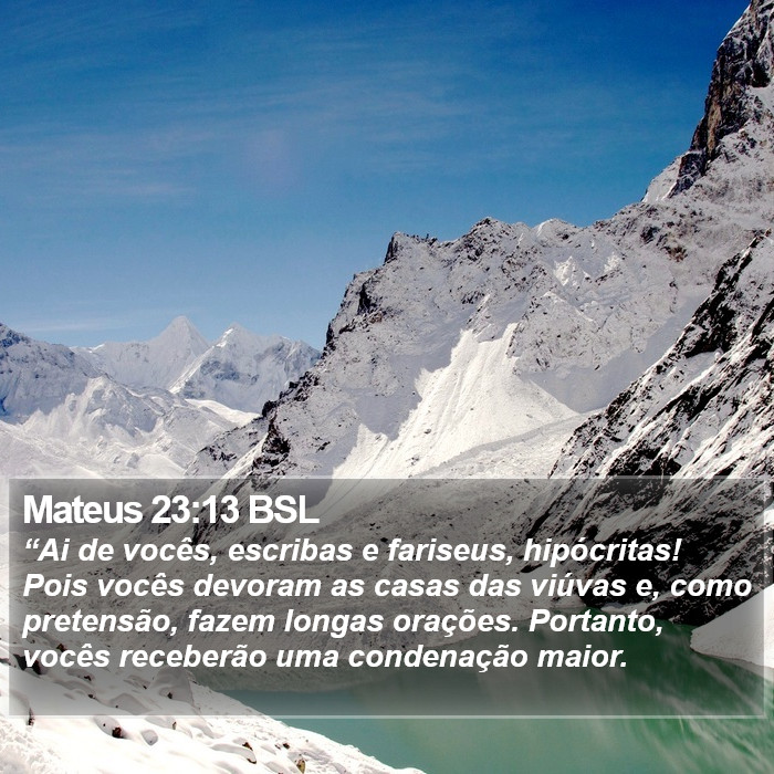 Mateus 23:13 BSL Bible Study