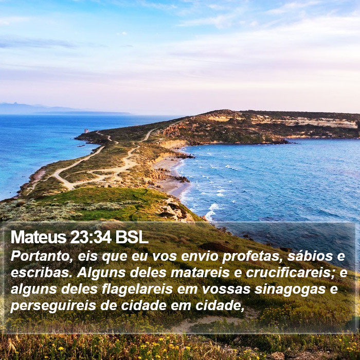 Mateus 23:34 BSL Bible Study