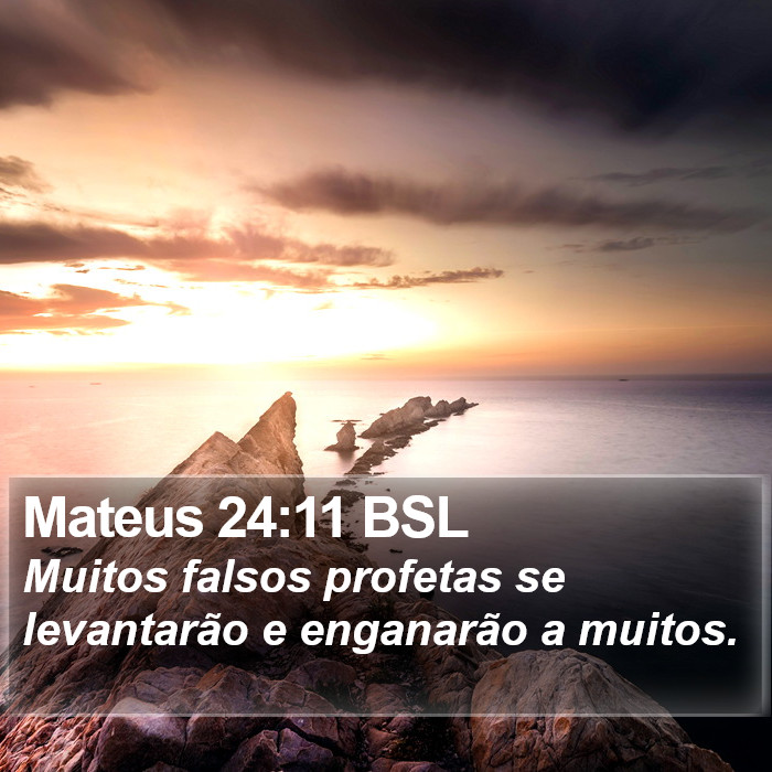 Mateus 24:11 BSL Bible Study