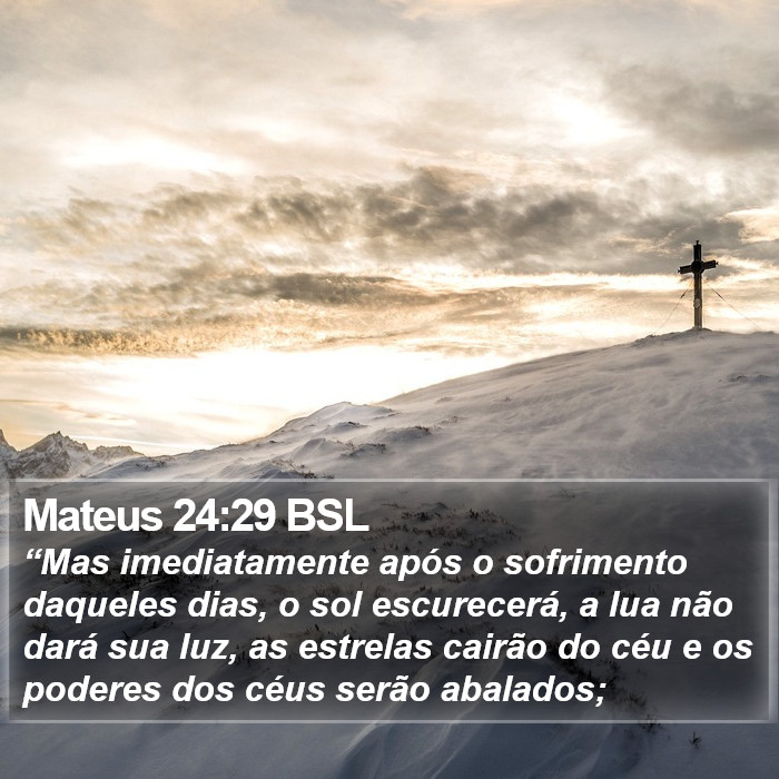 Mateus 24:29 BSL Bible Study