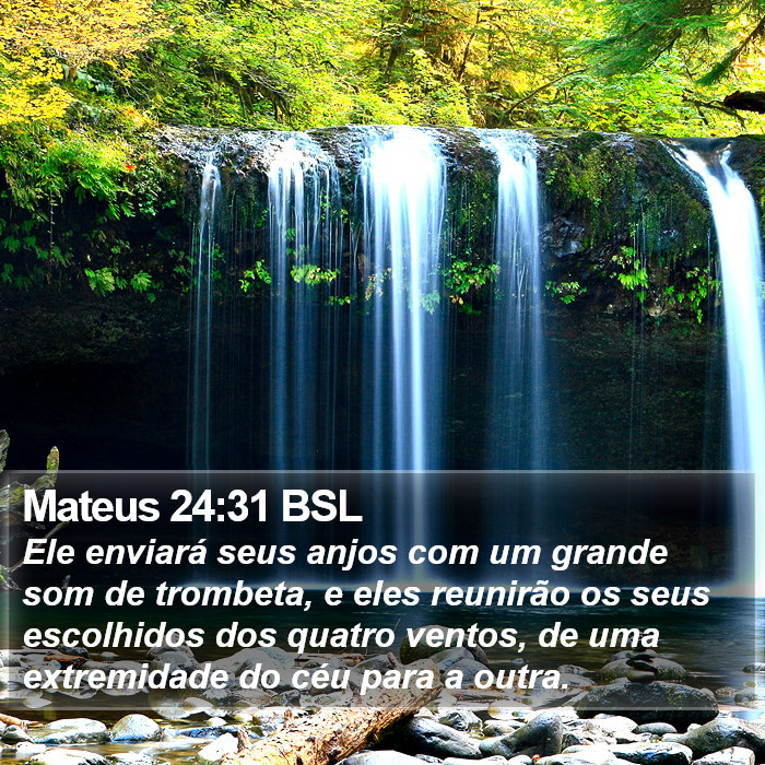 Mateus 24:31 BSL Bible Study