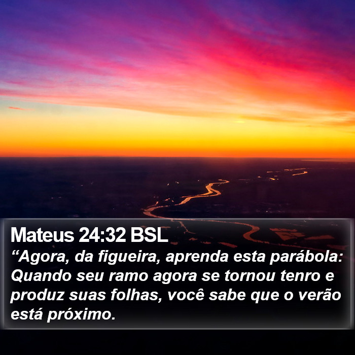 Mateus 24:32 BSL Bible Study