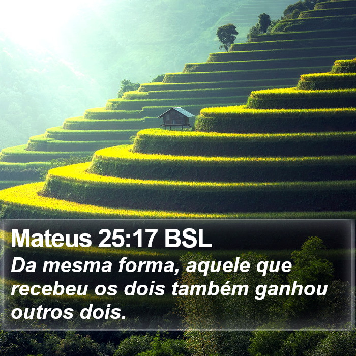 Mateus 25:17 BSL Bible Study