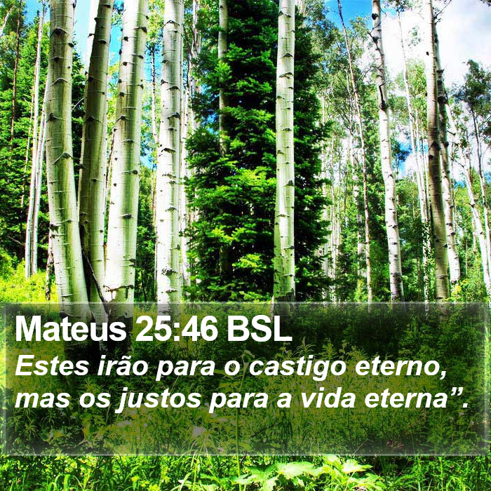 Mateus 25:46 BSL Bible Study