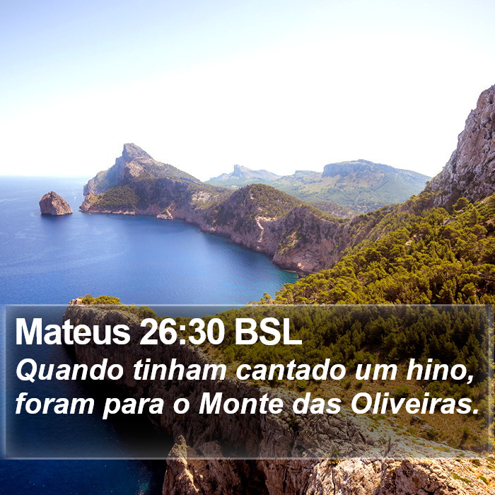 Mateus 26:30 BSL Bible Study