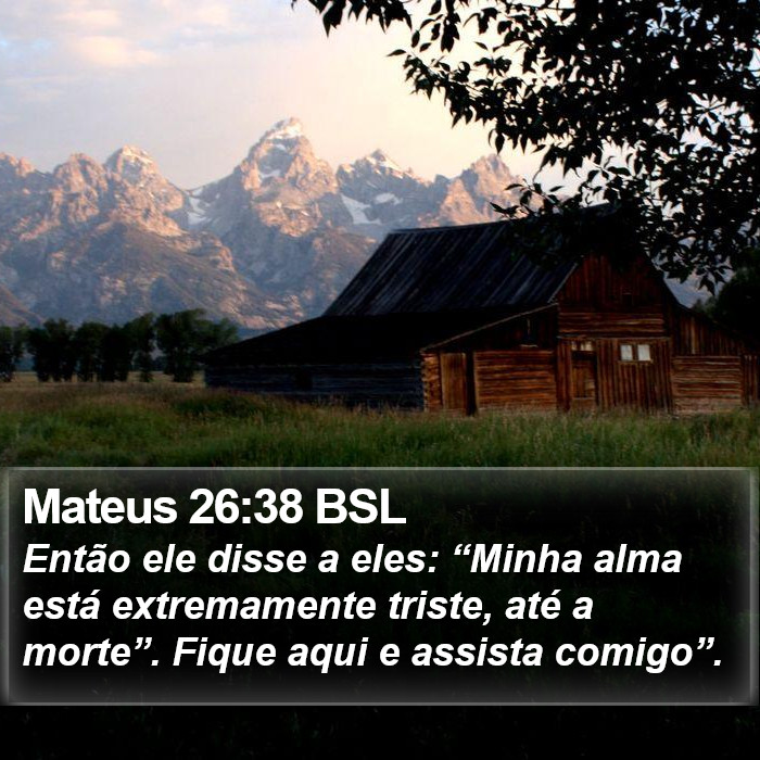 Mateus 26:38 BSL Bible Study